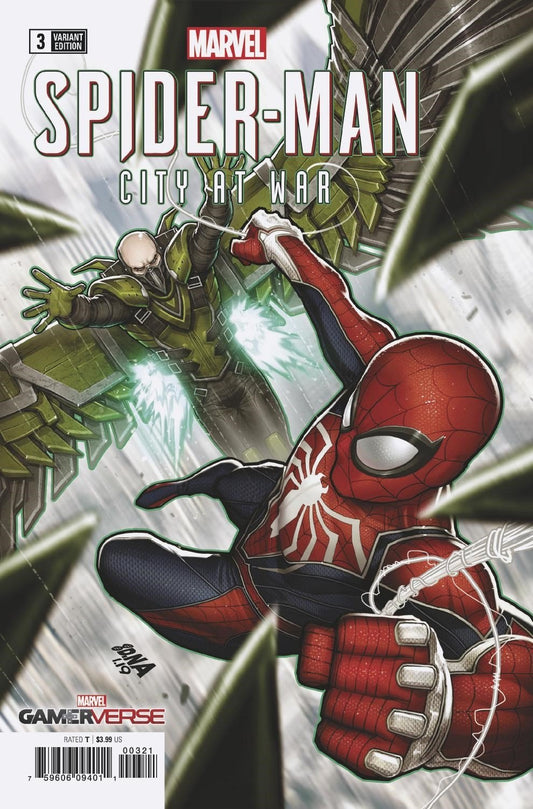 SPIDER-MAN CITY AT WAR #3 (OF 6) 1:50 NAKAYAMA INCV - Comicbookeroo