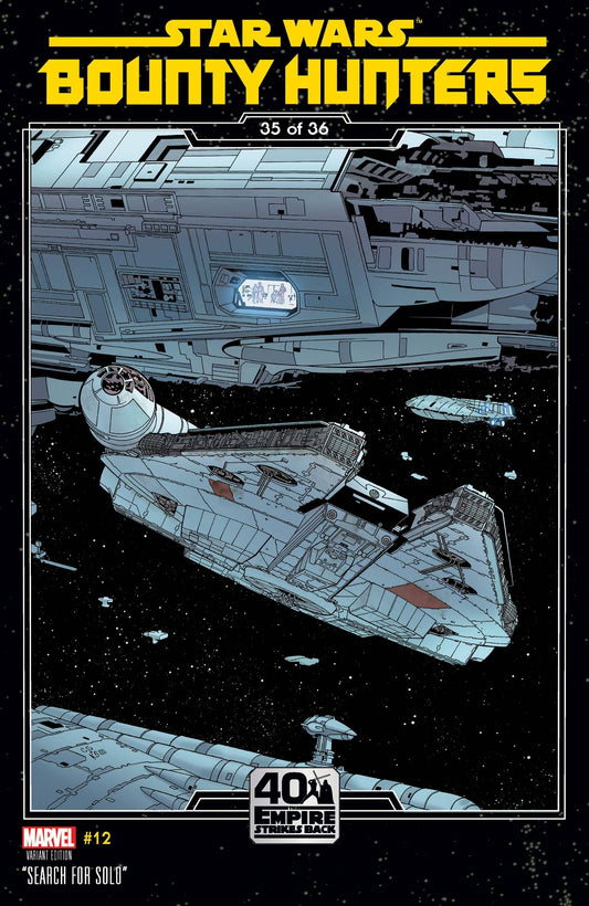 STAR WARS BOUNTY HUNTERS #12 SPROUSE EMPIRE STRIKES BACK VAR - Comicbookeroo