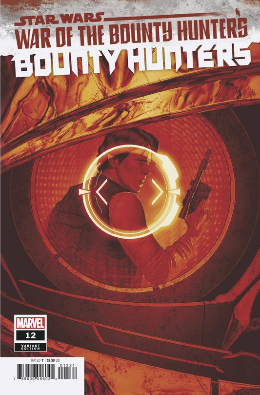 STAR WARS BOUNTY HUNTERS #12 VILLANELLI CRIMSON VAR - Comicbookeroo