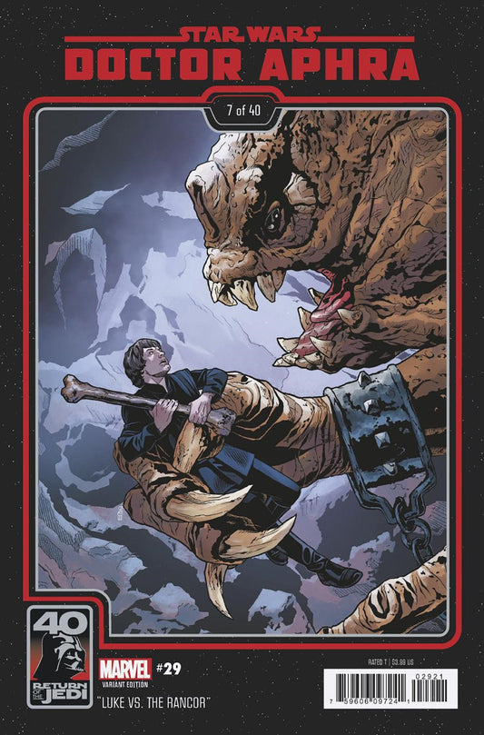 STAR WARS DOCTOR APHRA #29 SPROUSE RETURN JEDI 40TH ANNIV VA - Comicbookeroo
