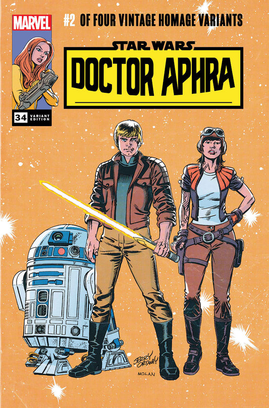 STAR WARS DOCTOR APHRA #34 ORDWAY CLASSIC TRADE DRESS VAR - Comicbookeroo