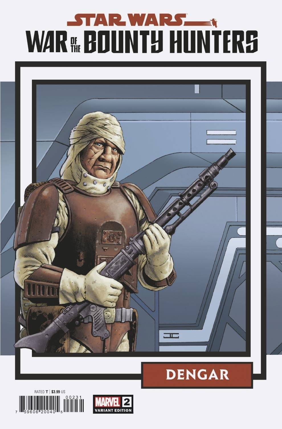 STAR WARS WAR BOUNTY HUNTERS #2 (OF 5) TRADING CARD VAR 1:25 INCV - Comicbookeroo