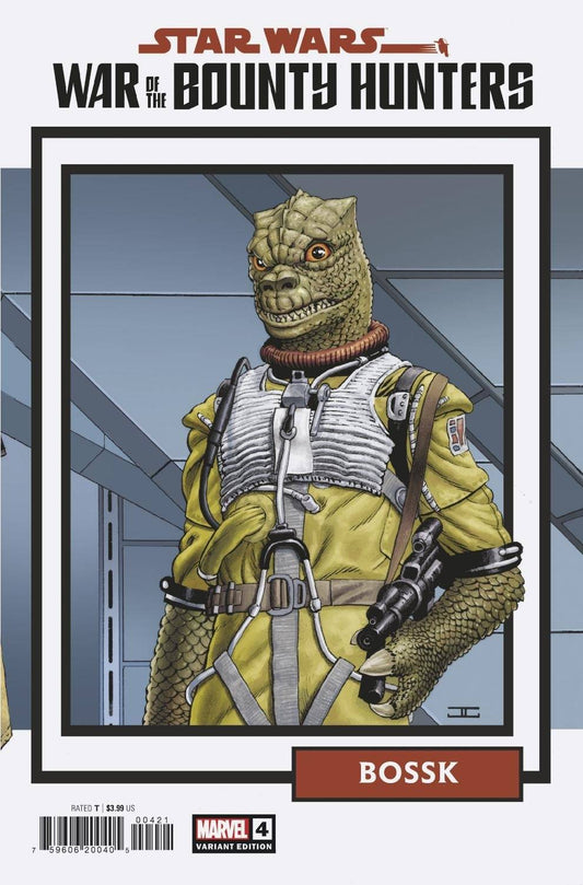 STAR WARS WAR BOUNTY HUNTERS #4 (OF 5) TRADING CARD VAR 1:25 INCV - Comicbookeroo