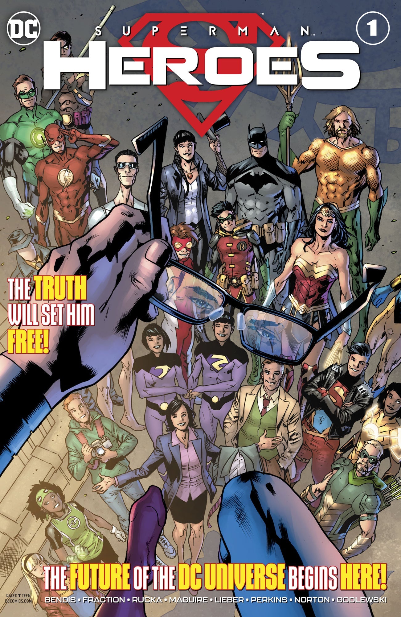 SUPERMAN HEROES #1 - Comicbookeroo
