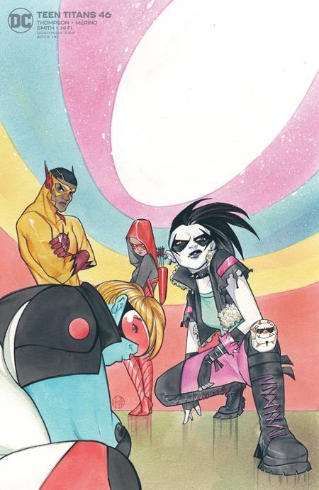 TEEN TITANS #46 CVR B PEACH MOMOKO CARD STOCK VAR - Comicbookeroo
