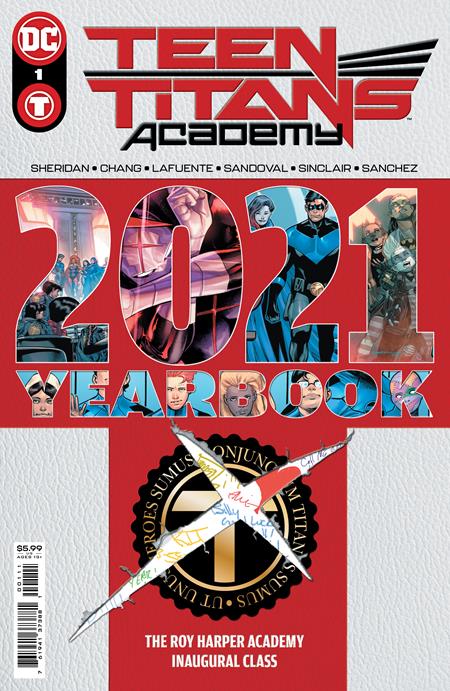TEEN TITANS ACADEMY 2021 YEARBOOK #1 CVR A VARIOUS - Comicbookeroo