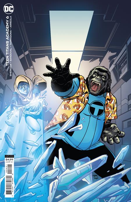 TEEN TITANS ACADEMY #6 CVR B STEVE LIEBER CARD STOCK VAR - Comicbookeroo