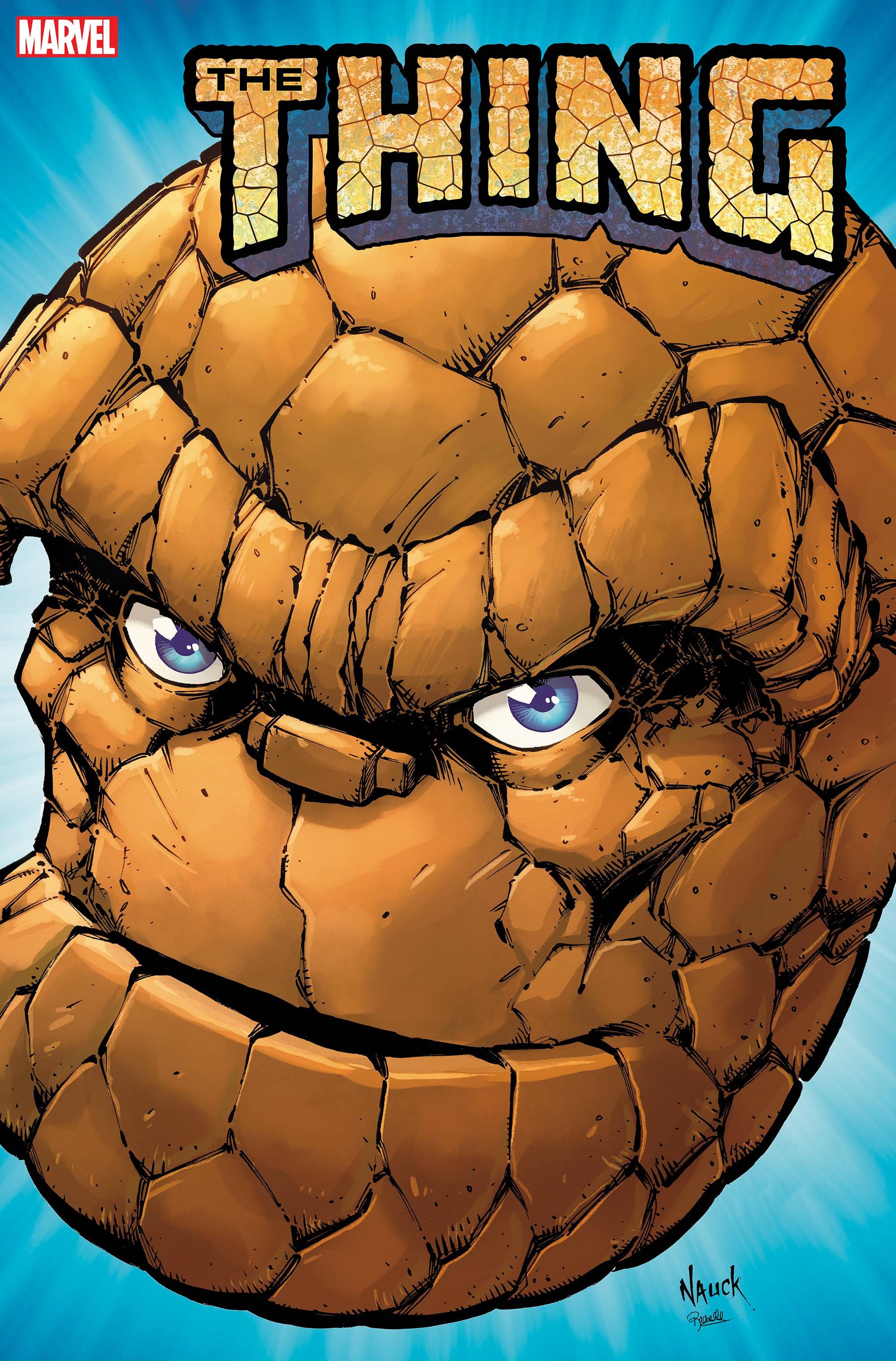 THE THING (2021) #1 NAUCK HEADSHOT VAR - Comicbookeroo