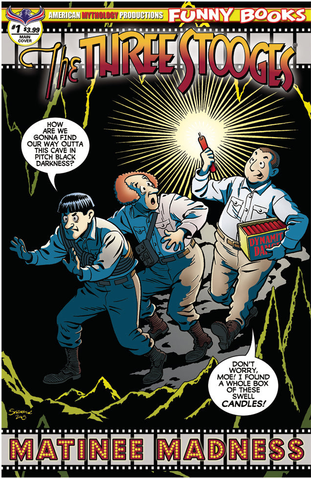 THE THREE STOOGES MATINEE MADNESS #1 - Comicbookeroo