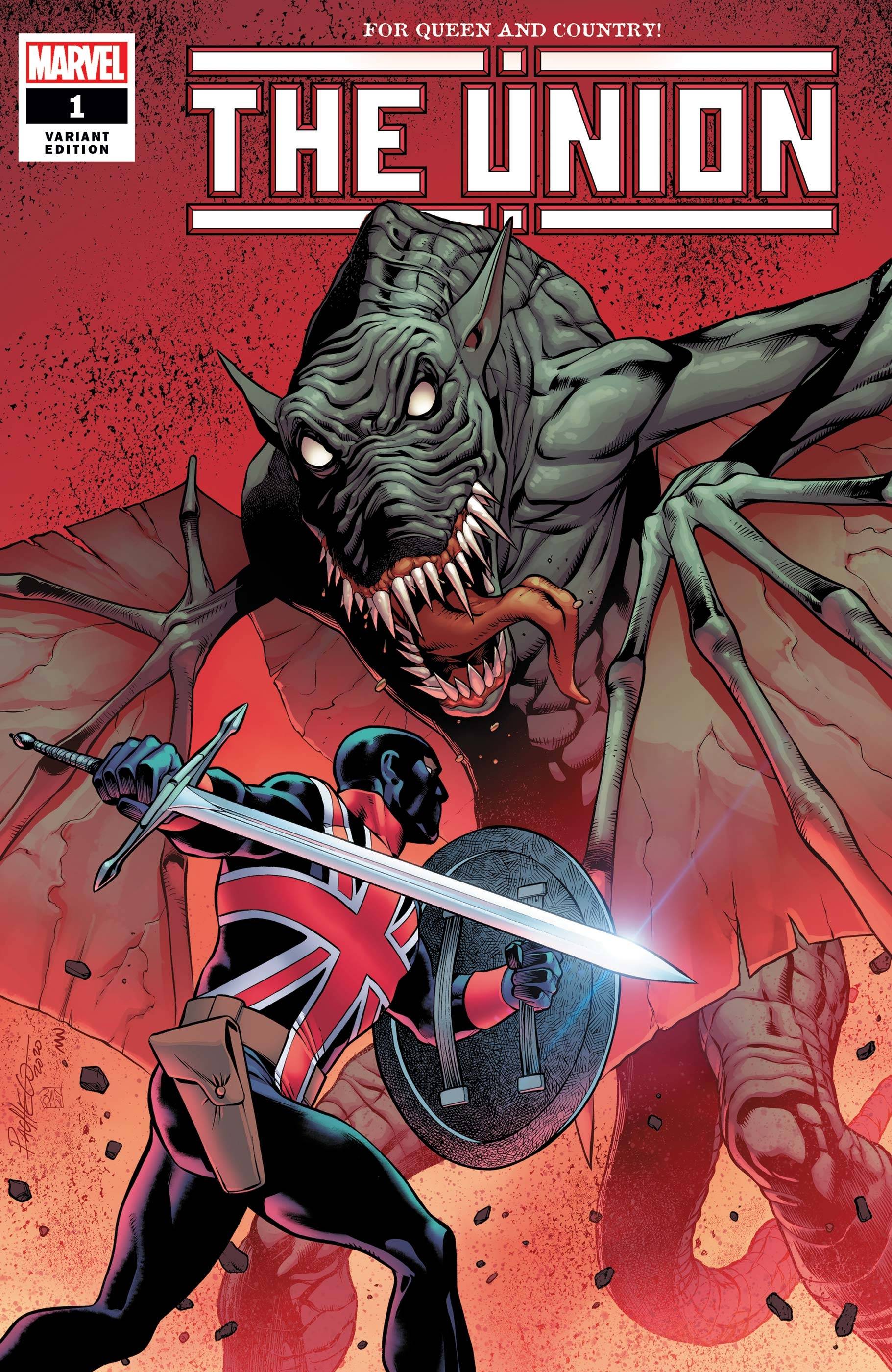 THE UNION #1 (OF 5) GARBETT VAR KIB PACHECO - Comicbookeroo
