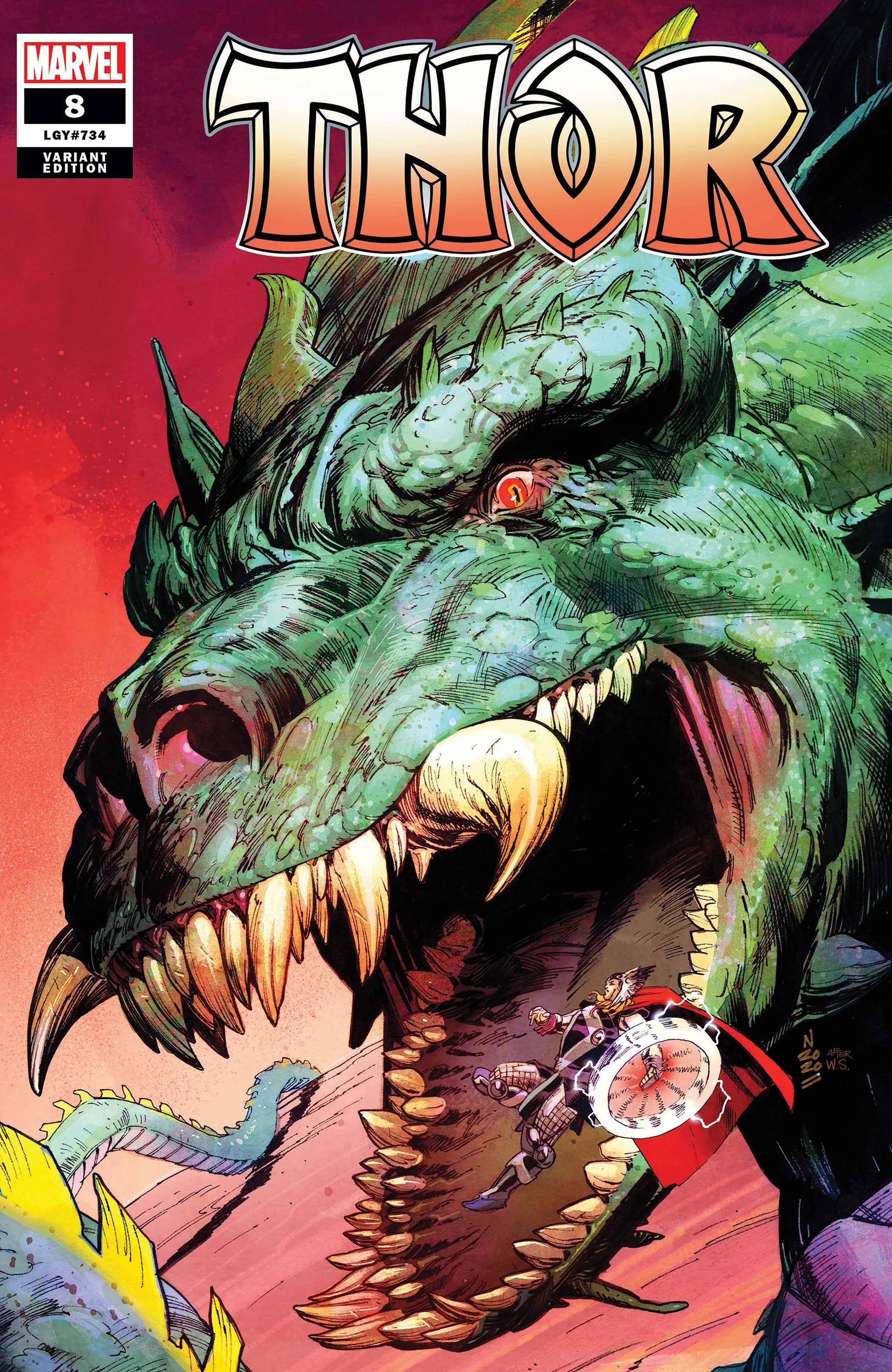 THOR #8 KLEIN VAR 1:25 INCV - Comicbookeroo