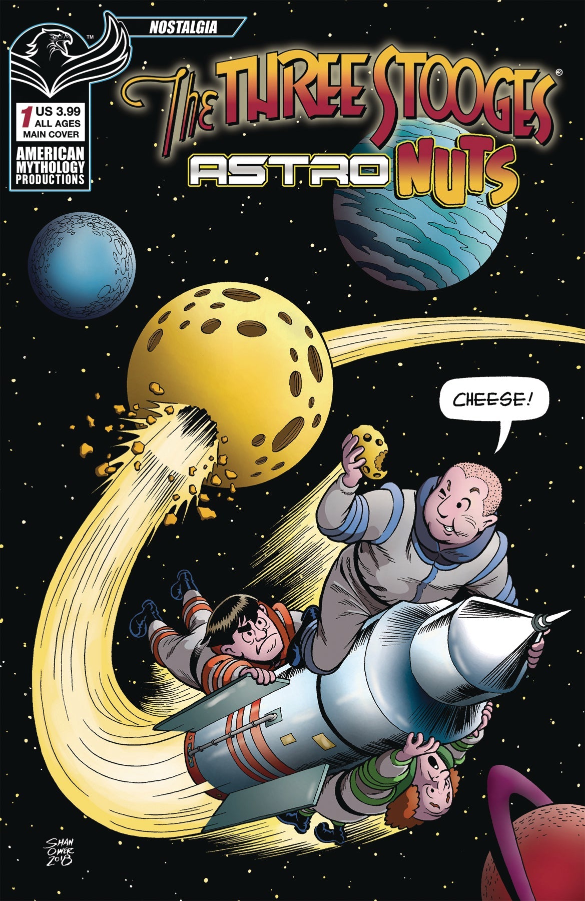 THREE STOOGES ASTRO NUTS #1 - Comicbookeroo