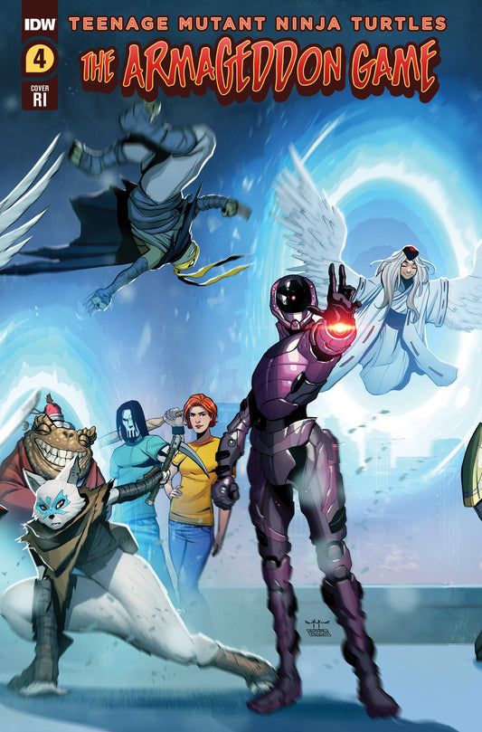 TMNT ARMAGEDDON GAME #4 CVR D 1:10 INCV QUALANO (MR) - Comicbookeroo