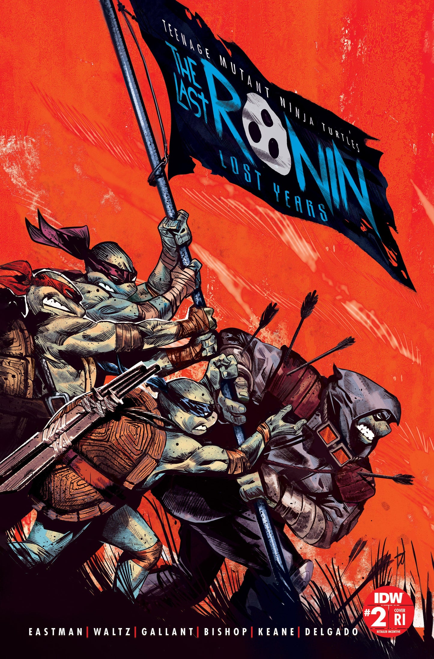 TMNT LAST RONIN LOST YEARS #2 CVR D 1:25 INCV - Comicbookeroo