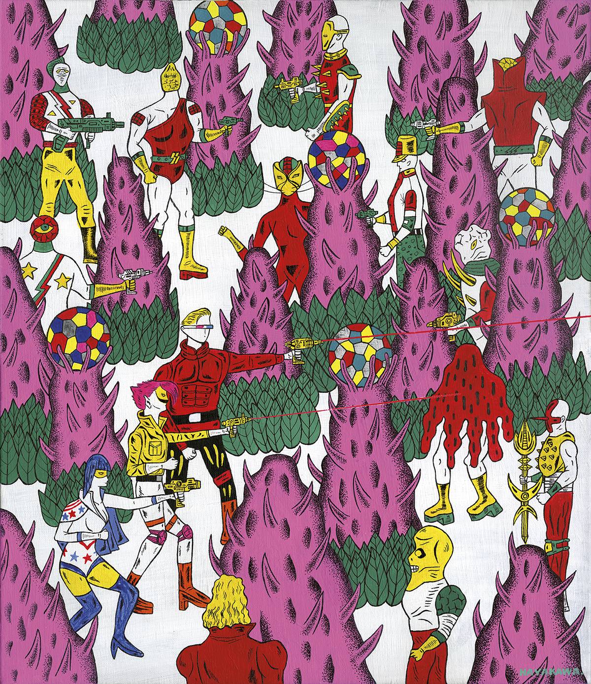 TRUE LIVES FABULOUS KILLJOYS NATIONAL ANTHEM #2 CVR C MOTOHI - Comicbookeroo