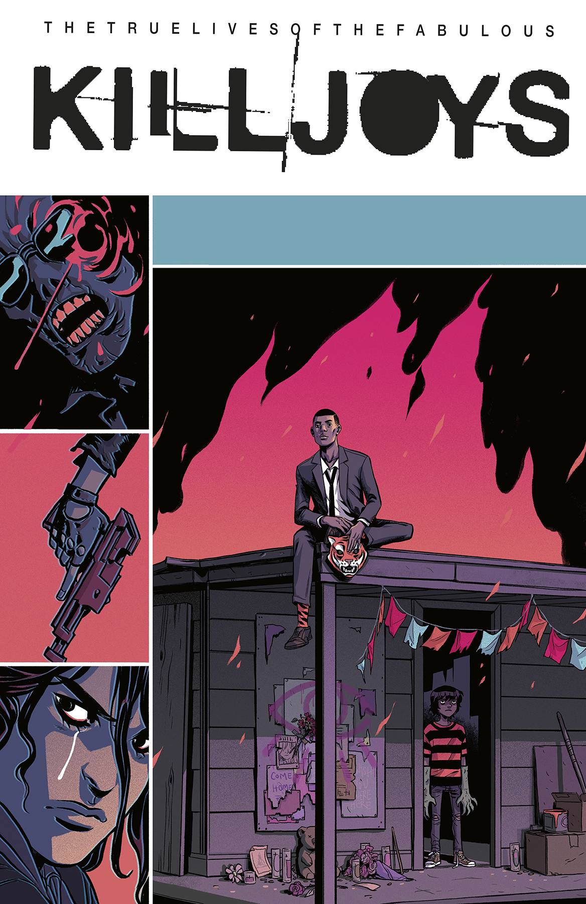 TRUE LIVES FABULOUS KILLJOYS NATIONAL ANTHEM #3 CVR C MACLEA - Comicbookeroo