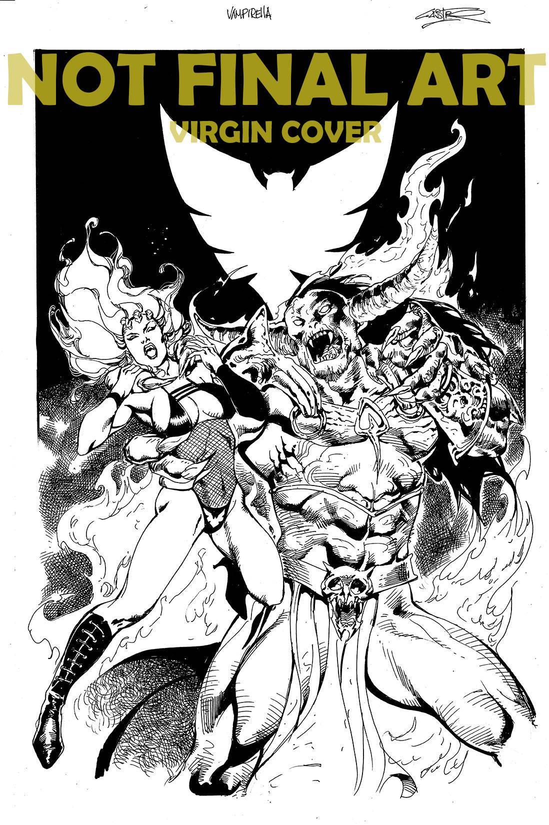 VAMPIRELLA #13 1:7 CASTRO VIRGIN FOC INCV - Comicbookeroo