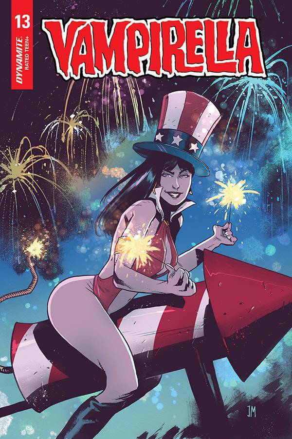 VAMPIRELLA #13 1:7 MASON AMERICA TOGETHER INCV - Comicbookeroo