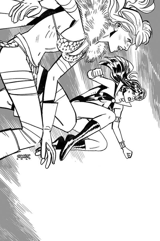 VAMPIRELLA RED SONJA #11 1:15 ROMERO B&W VIRGIN FOC INCV - Comicbookeroo