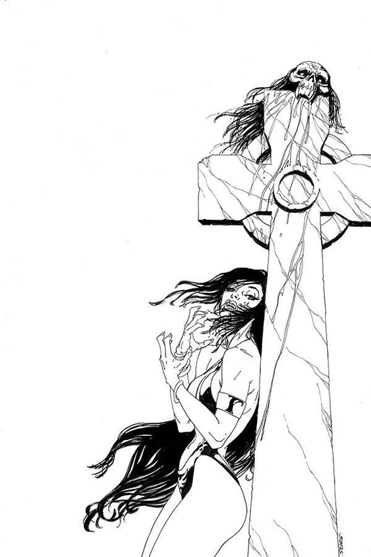 VAMPIRELLA TRIAL OF THE SOUL ONE SHOT 1:10 SEARS INCV - Comicbookeroo