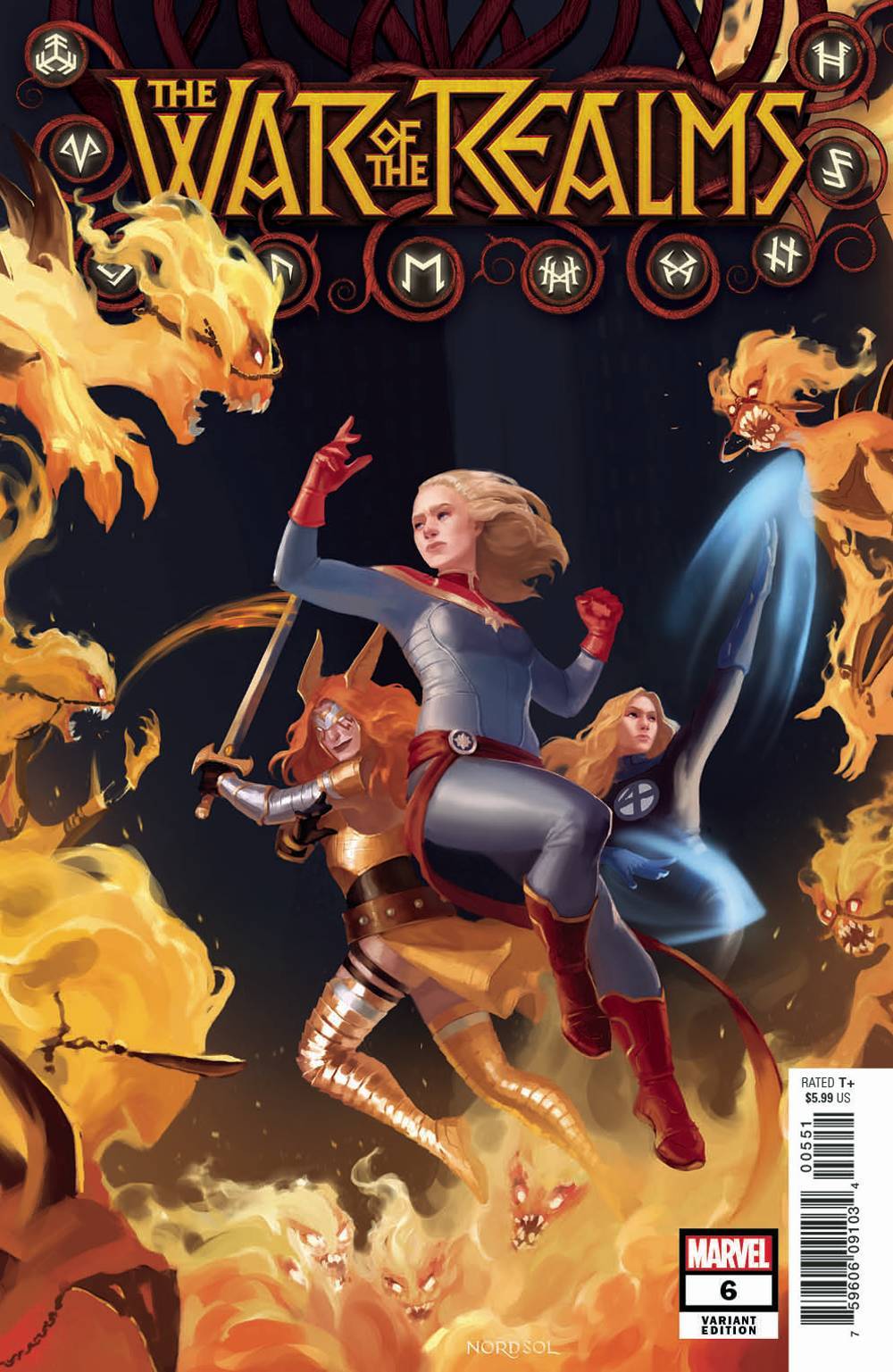 WAR OF REALMS #6 (OF 6) 1:50 NORDSOL INCV WR - Comicbookeroo