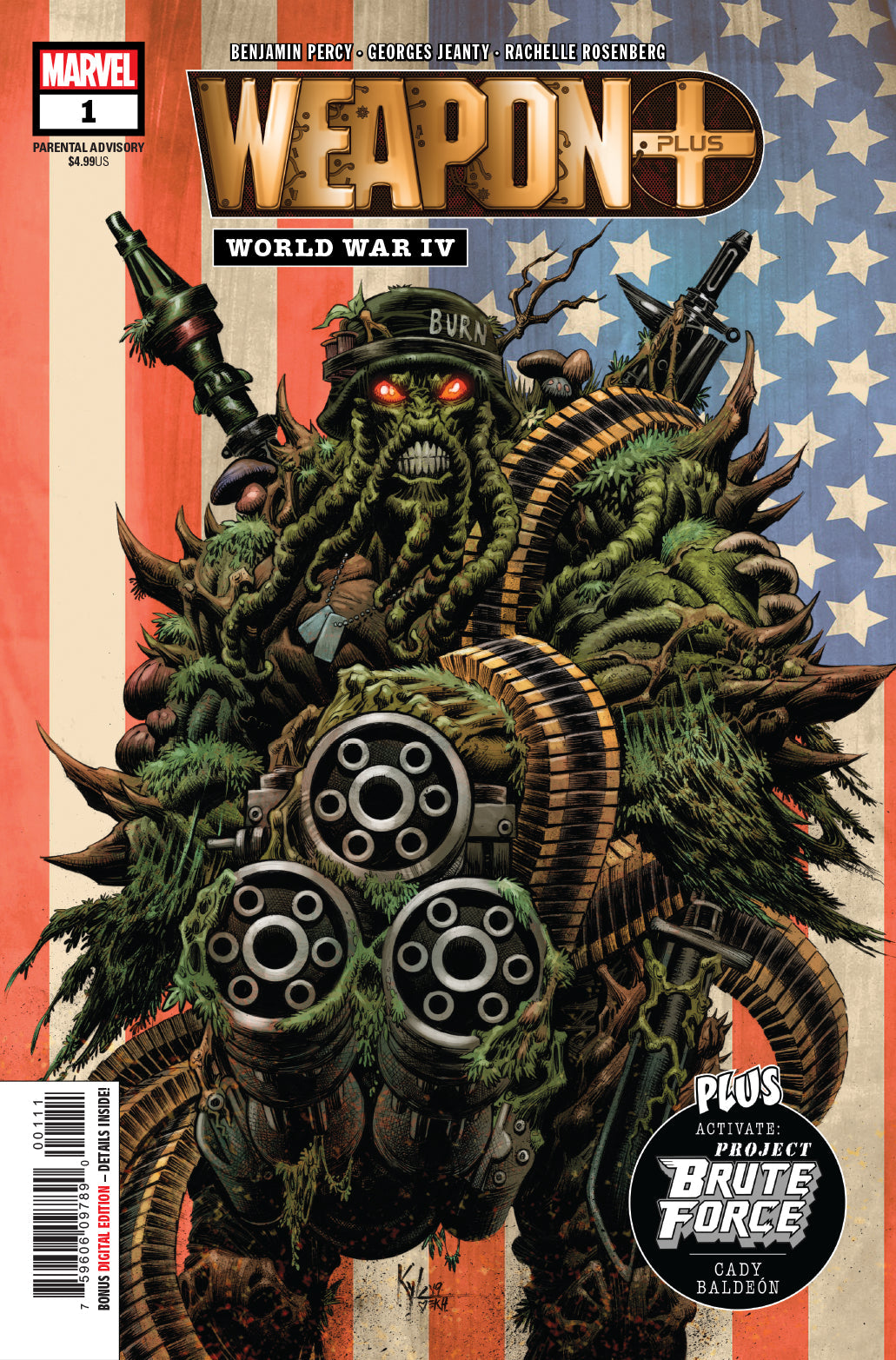 WEAPON PLUS WORLD WAR IV - Comicbookeroo