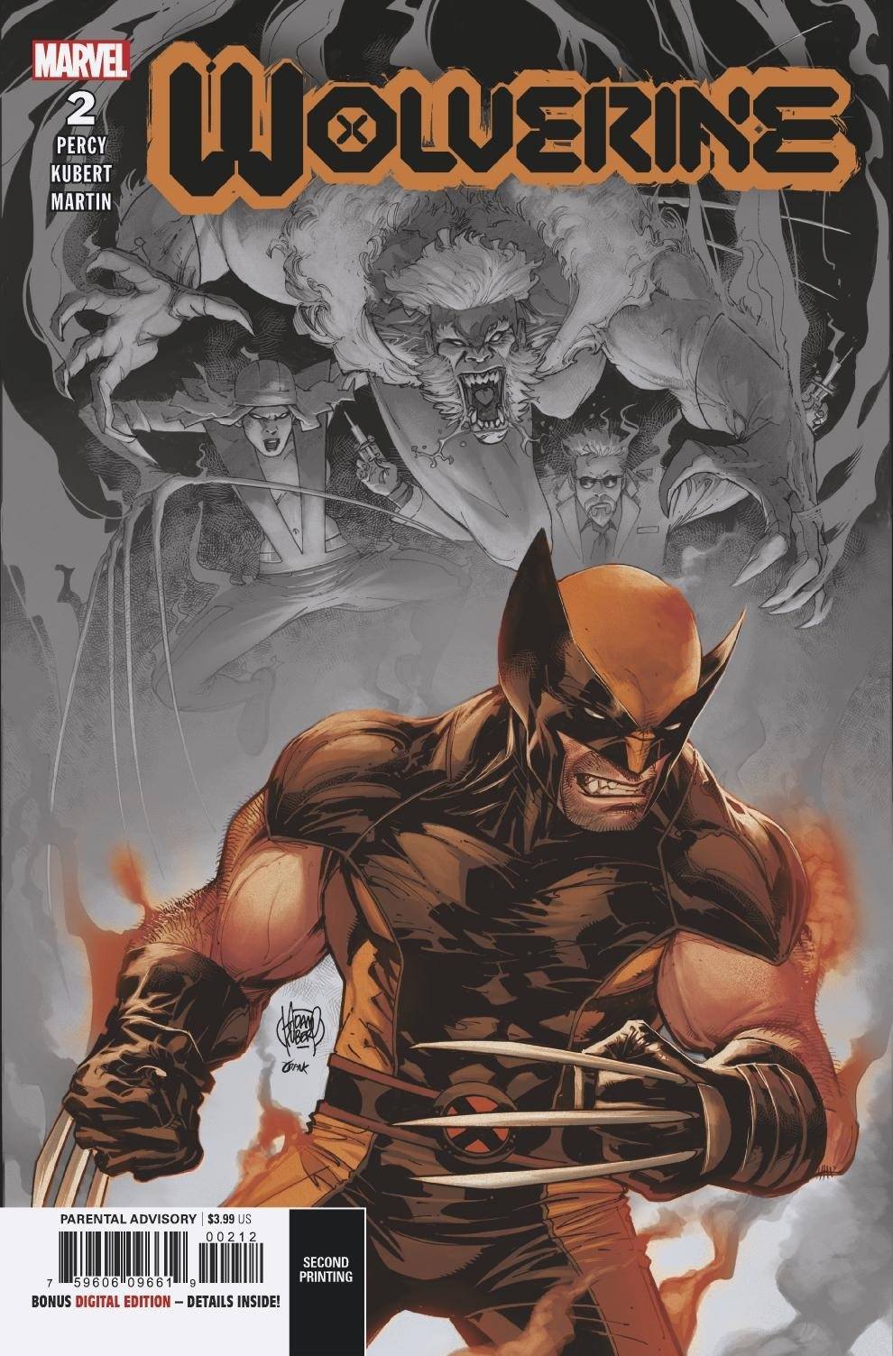 WOLVERINE (2020) #2 2ND PTG KUBERT VAR DX - Comicbookeroo