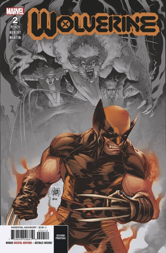 WOLVERINE (2020) #2 2ND PTG KUBERT VAR DX - Comicbookeroo