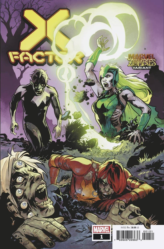 X-FACTOR (2020) #1 LUPACCHINO MARVEL ZOMBIES VAR - Comicbookeroo