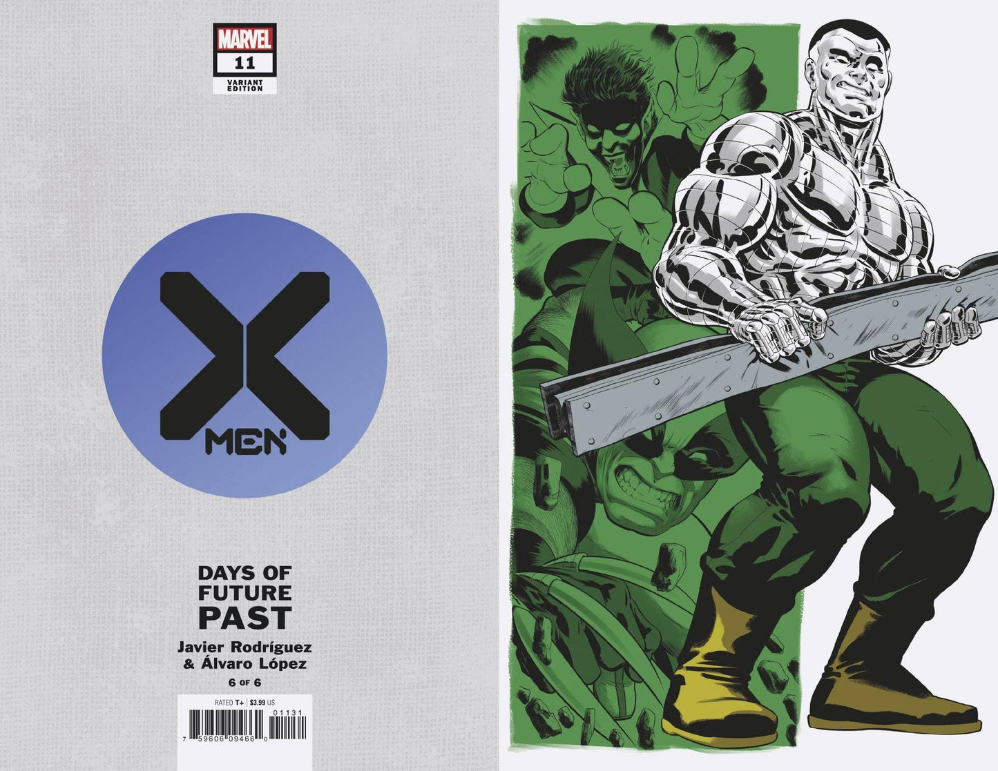 X-MEN (2019) #11 RODRIGUEZ DAYS OF FUTURE PAST VAR EMP - Comicbookeroo
