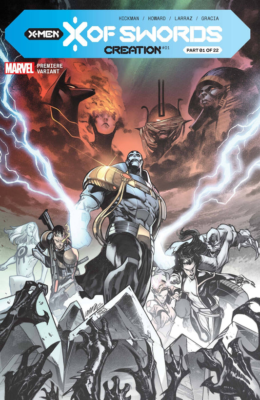 X OF SWORDS CREATION #1 LARRAZ PREMIERE VAR - Comicbookeroo
